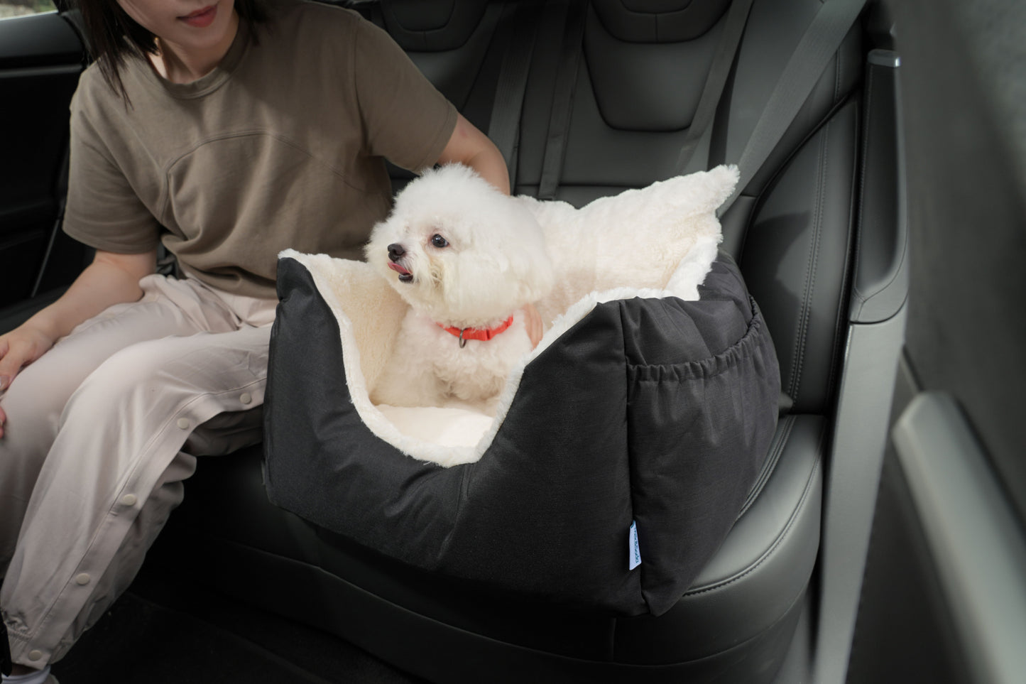 Black - Small Dog Car Seat